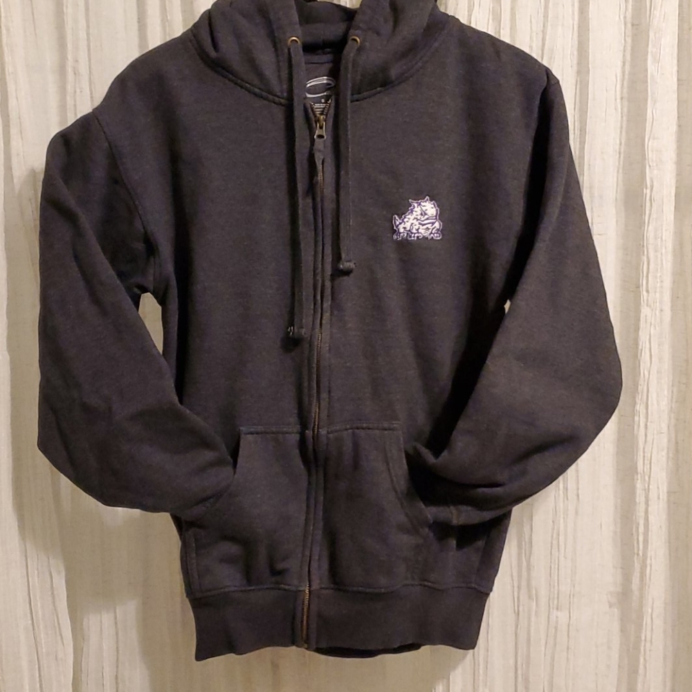TCU Hooded Sweatshirt,  Mens sz Small